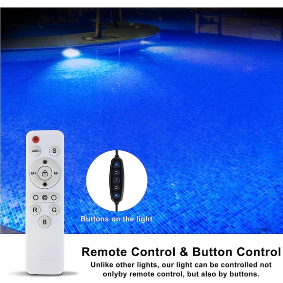 Beautiful pool light - Picture 5 of 8